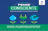 Manual de Consumo Consciente de Água e Energia Elétrica na UFAL