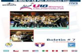 Boletín No 7 U-18 Copa Panamericana , Habana -Cuba 2015