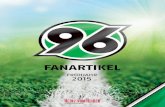 Hannover 96 Fanartikel Frühjahr 2015