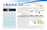 Magazine Rhone.vs N° 19 - Octobre 2011 - Magazine d'information sur la troisième correction du Rhône