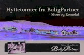 Hyttetomter fra BoligPartner Møre og Romsdal