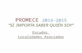 Escudos PROMECE 2014-15