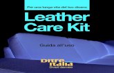 Ditre Italia - Pulizia divani in pelle - Leather care kit