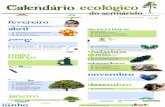 Calendário Ecológico- Associação Caatinga