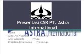 Presentasi PT. Astra International