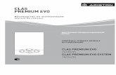 Clas Premium Evo - Sistem Evo - Manual de Utilizare