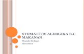 Stomatitis Alergika e