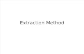 Extraction Method