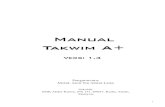 Mannual Takwim A+ v1.4