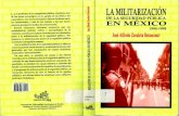 La militarización de la seguridad pública en México