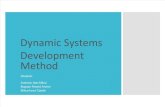 Dynamic Systems Development Method - Prezentare PowerPoint