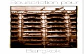 Souscription Pour Bangkok
