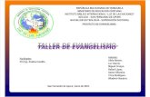 Presentaciones Taller Evangelismo.