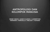Antropologi dan Kelompok Manusia