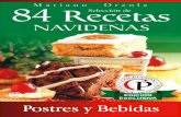 84 Recetas Navideñas, Postres y Bebidas -Mariano Orzola