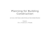 Planning for Building Construction