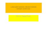 Linearni Model Proizvodnje