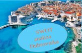 SWOT Analiza Dubrovnika