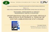 Renata TONCOGLAZ. Oportunităţile sălii de lectură virtuale: Biblioteca electronică a Tezelor de doctor a Bibliotecii de Stat a Rusiei