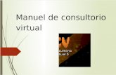Manuel de Consultorio Virtual