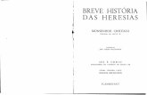 Cônego Cristiani Breve História Das Heresias