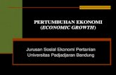 Kuliah 14_Pertumbuhan Ekonomi & Pembangunan Ekonomi