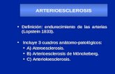Arter i Oe Sclerosis
