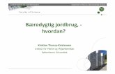 Kristian Thorup Bæredygtig jordbrug - hvordan?