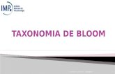 Taxonomia de Bloom Presentacion