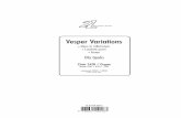 Ola Gjeilo Vesper - Variations