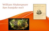 Shakespeare San Ivanjske Noći