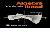 Álgebra Lineal - V. v. Voevodin