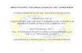 Rasgado Iturribarria Gerardo - EL TRANSISTOR COMO DESARROLLO DE LA TECNOLOGÍA