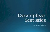 (4) Dr Harun - Descriptive Statistics
