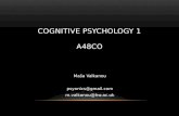 Cognitive Psy Lecture 1 Masa V.
