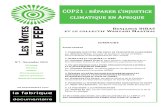 COP21: réparer l’injustice climatique en Afrique
