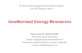 Jeotermal Eneri Kaynakları