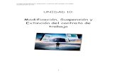 Tema 10 Modificación. Suspensión y Extinción Del Contrato de Trabajo - Copia