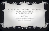 PSA Financial Reporting and Performance Measurement