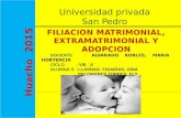 Diapositivas ... Filiacion Matrimonial, Extramatrimonial y Adopcion.