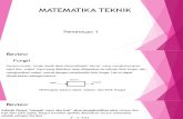 Matematika Teknik (pendahuluan)