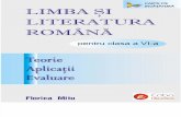 Manual Limba Şi Literatura Romană Pentru Clasa a VI A