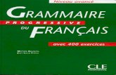 Grammaire Progressive de Francais Avancé