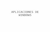 Aplicaciones de Windows