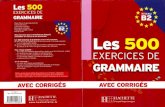 Les 500 Exercices de Grammaire Niveau B2