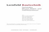 HT3524 Lernfeld Bautechnik – Fachstufen Maurer, Beton- Und Stahlbetonbauer 2009
