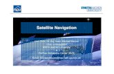 Satellite Navigation Course