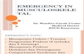 Emergency in Orthopaedic Dr Gayuh