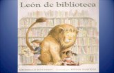 Leon de Bibliotecacuento leon