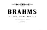 Brahms Zigeunerlieder